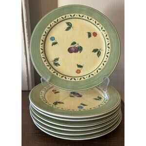 Victoria‎ & Beale “SAVANNAH” 9060 Floral Porcelain Salad Dessert Plates Set of 7